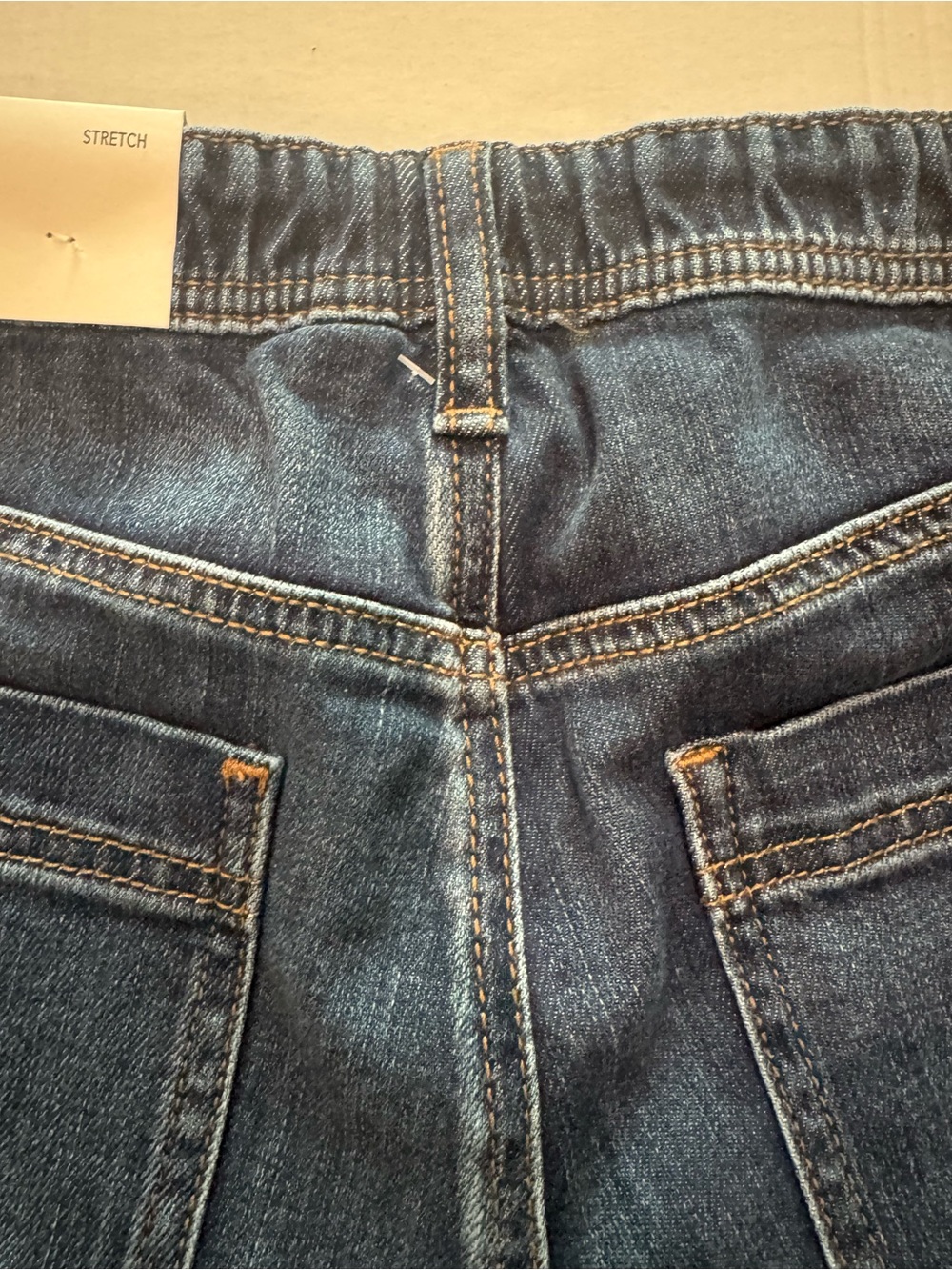 American Eagle Dark Wash Denim Rolled-Hem Shorts Sz6 NWT - Picture 6 of 9